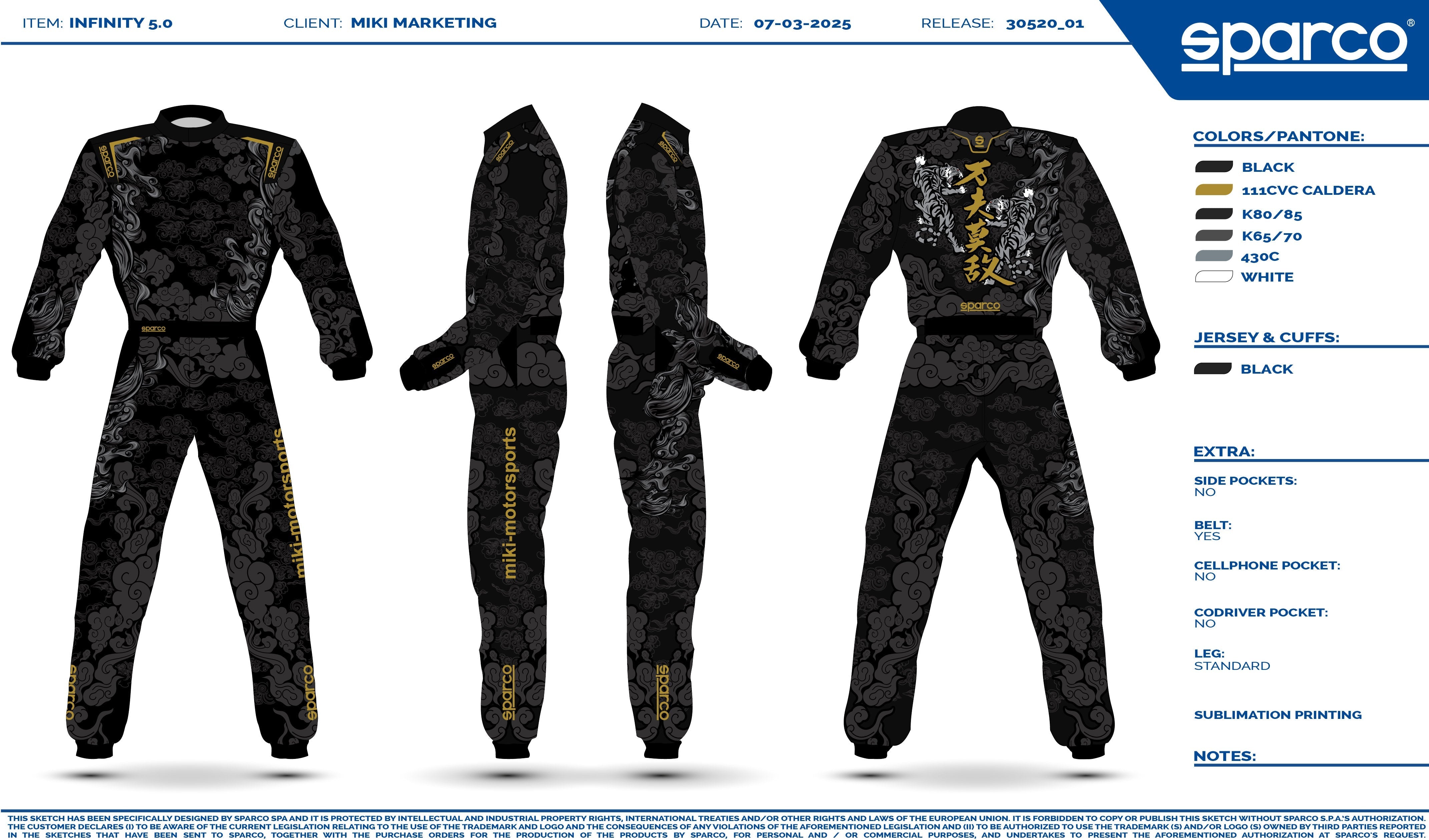2025 SHANE ANG RACING SUIT