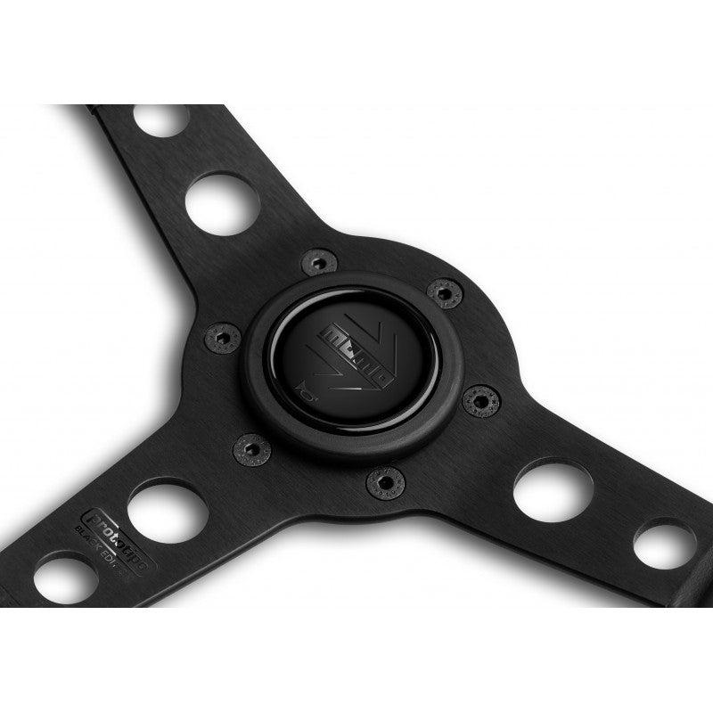 MOMO PROTOTIPO BLACK EDITION STEERING WHEELS– miki-motorsports