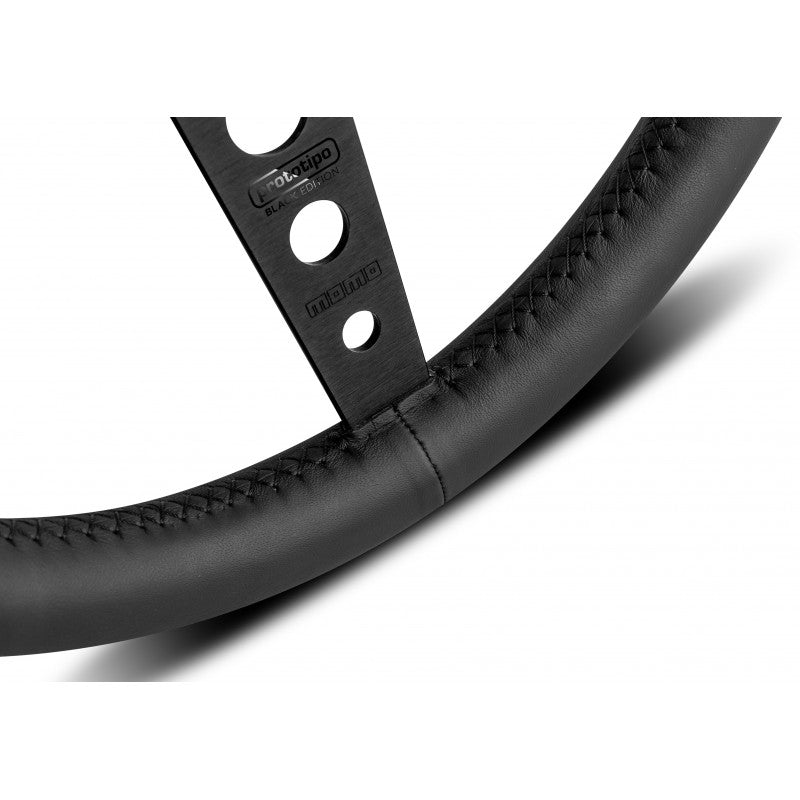 MOMO PROTOTIPO BLACK EDITION STEERING WHEELS– miki-motorsports