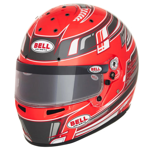 2026 BELL KC7 CMR CHAMPION RED KARTING HELMETS