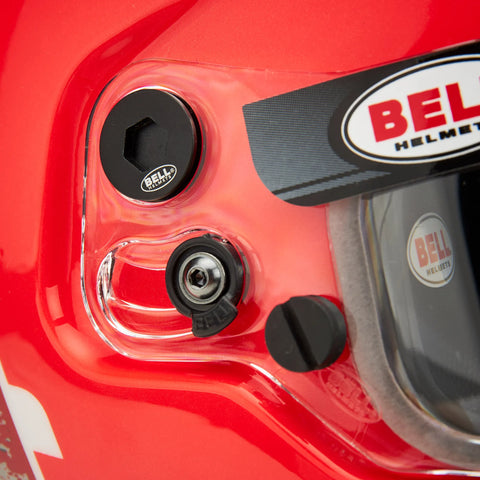 2026 BELL KC7 CMR CHAMPION RED KARTING HELMETS