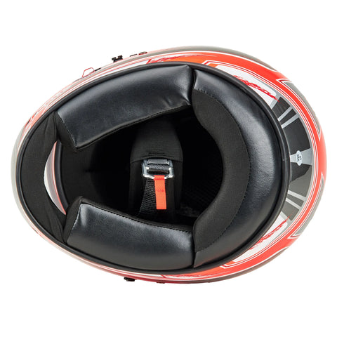 2026 BELL KC7 CMR CHAMPION RED KARTING HELMETS