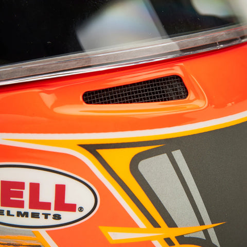 2026 BELL KC7 CMR CHAMPION ORANGE KARTING HELMETS