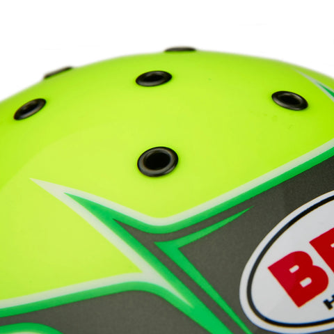 2026 BELL KC7 CMR CHAMPION YELLOW KARTING HELMETS