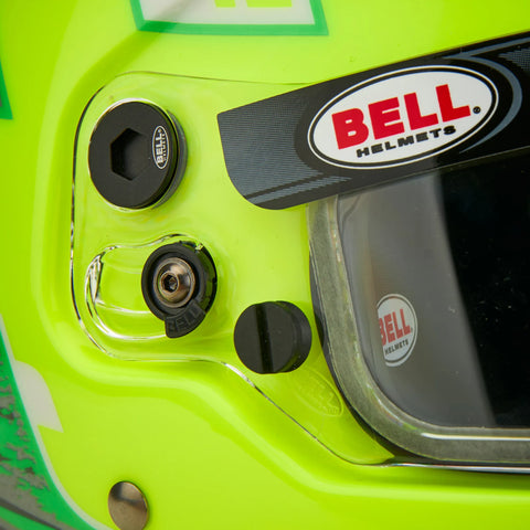 2026 BELL KC7 CMR CHAMPION YELLOW KARTING HELMETS