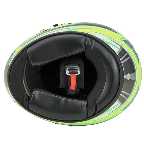 2026 BELL KC7 CMR CHAMPION YELLOW KARTING HELMETS