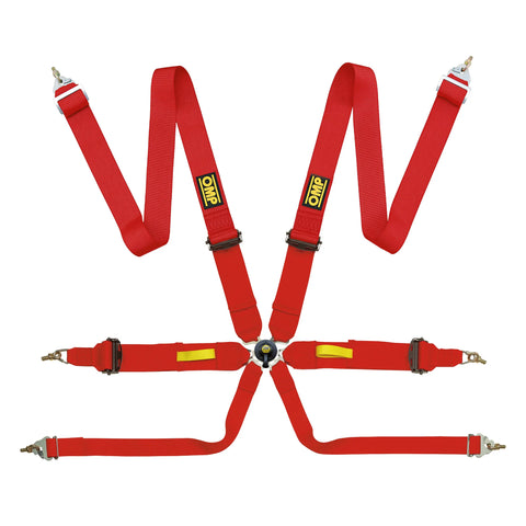 2026 OMP TECNICA 3 PULL UP RACING HARNESS