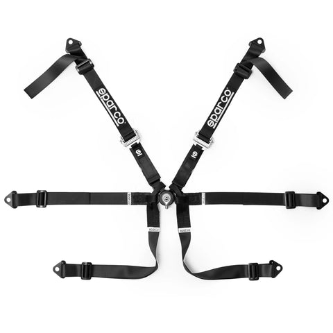 SPARCO H-8 FORMULA LIGHT WEIGHT SINGLE SEATER RACING HARNESS