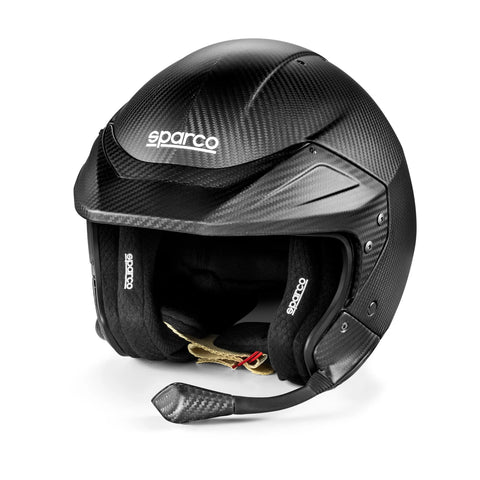 2025 SPARCO FLUX RJ-I CARBON INTERCOM OPEN FACE HELMETS