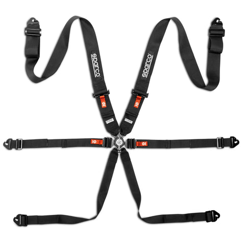 2026 SPARCO COMPETITION H-3 STEEL 6 POINTS HARNESS