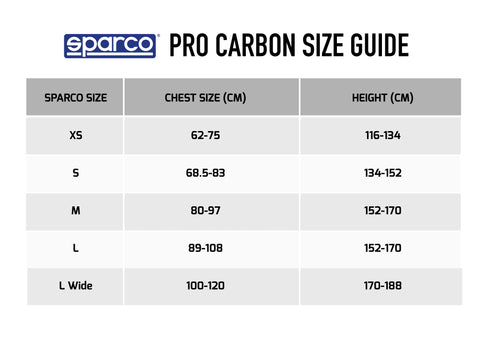 2025 SPARCO NEW PRO CARBON RIB PROTECTORS
