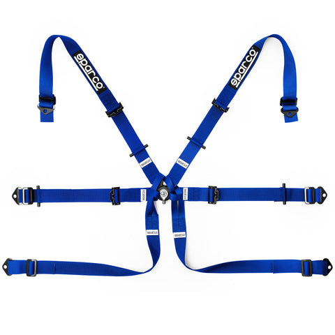 SPARCO H-7 2" SINGLE SEATER FHR 6 POINTS HARNESS