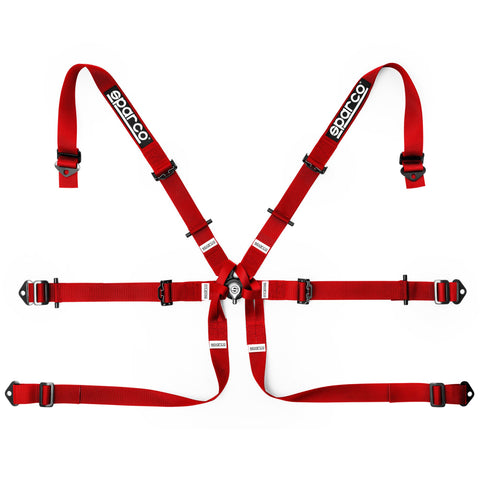 SPARCO H-7 2" SINGLE SEATER FHR 6 POINTS HARNESS