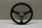 NARDI DEEP CORN 350MM BLACK SUEDE / BLACK SPOKES