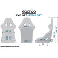 2023 SPARCO EVO QRT 1 & 2 RACING SEATS