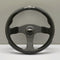 PERSONAL POLE POSITION LEATHER & BLACK SUEDE STEERING WHEELS