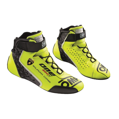 OMP ONE EVO X  -Lamborghini  ONE EVO Flame-Resistant Balaclava  OMP Racing Equipment for Lamborghini  2023 OMP Lamborghini Collection  2023 OMP ONE EVO X RACING SHOES LAMBORGHINI  OMP One Evo X Race Boots  gloves  boots  race  OMP Evo X race gloves