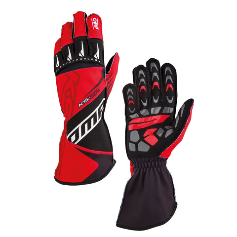 Slash Cut Gauntlet  maximum grip  KS-2R Pro Kart Racing Gloves  karting gloves  freedom of movement  Flex Technology  flame-retardant lining  Flagship Kart Racing Glove  External seams  Elastic wrist stop 1.  Elastic wrist stop  CIK-FIA approved  Child to Adult  Breathable Stretch Fabric  breathable inserts in mesh fabric