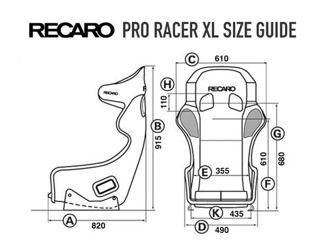 RECARO PRO RACER SPG RACING SEATS