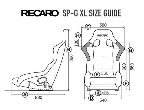 RECARO SPG XL RACING SEATS