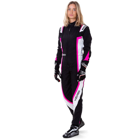 2023 SPARCO K44 KERB LADY KARTING SUITS