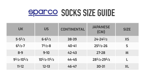 SPARCO RW-4 R573 NEW SOCKS